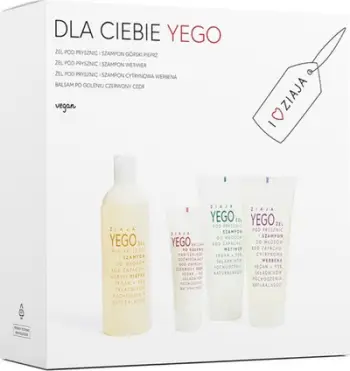 Set dhuratë për meshkuj Ziaja Yego, për trup dhe fytyrë