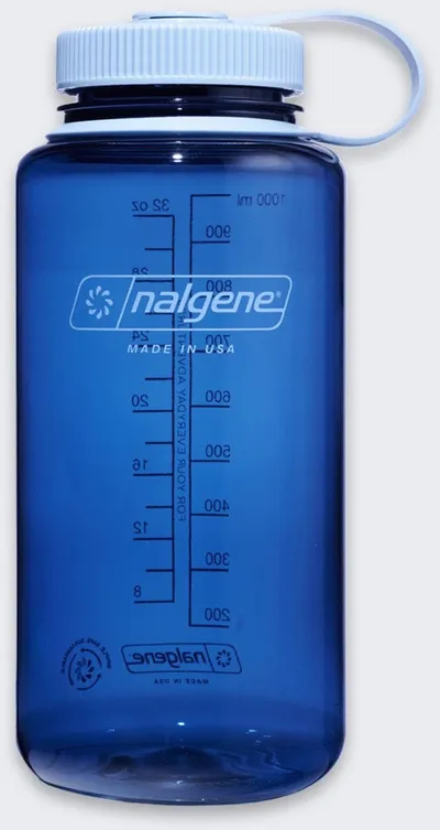 Shishe uji Nalgene Sustain, 32oz, gojë e gjerë, indigo - 1
