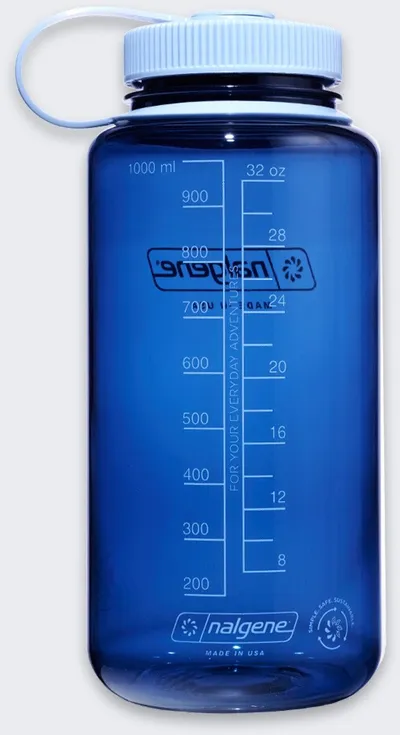 Shishe uji Nalgene Sustain, 32oz, gojë e gjerë, indigo - 3
