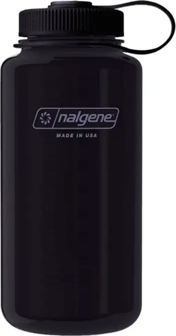 Shishe uji Nalgene Sustain Wide Mouth 32oz, pa BPA, transparente