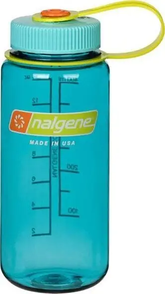 Shishe uji Nalgene Wide Mouth, 500 ml, e kaltër