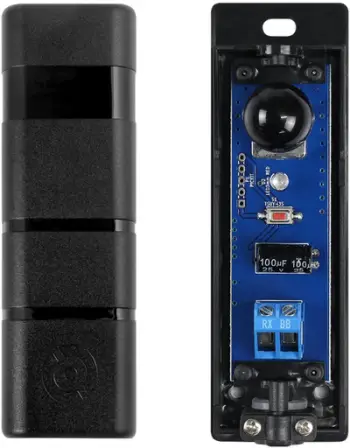 Fotocela sigurie Proxima PMBB blueBUS NICE, për porta automatike, çift, të zeza
