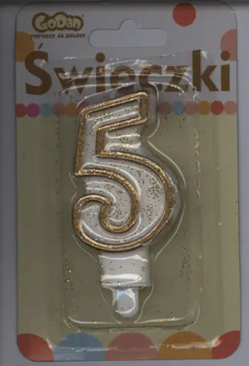 Fountain torte ALBI No. 5, Gold Blue, dekor festiv