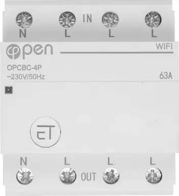 Çelës i mençur Sonoff 4 kanale, Wi-Fi 2.4GHz, kontroll me aplikacion, i bardhë