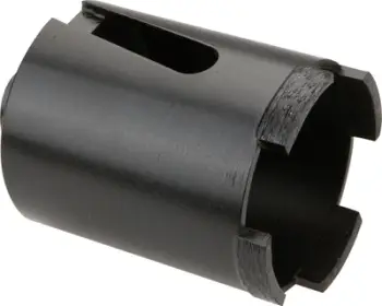 Fre cilindrike me diamant Graphite 57H877, 72 mm, thellësi 75 mm, gri