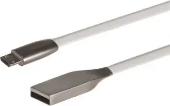 Kabllo Maclean USB-A - microUSB, 1m, e bardhë