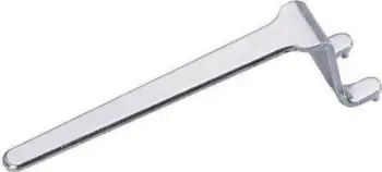 Çelës i përthyer për brushe këndi Wolfcraft WF2458000, metalik