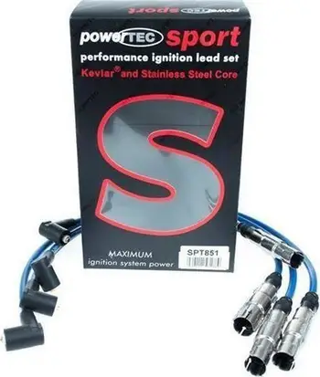 Kabllo ndezjeje PowerTEC PT-IL-067-B, për motor 1.6 2.0L, e zezë