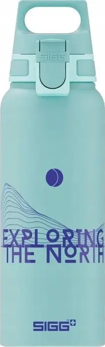 Shishe uji SIGG WMB ONE Pathfinder Glacier, 1L, alumin, ngjyrë turkeze