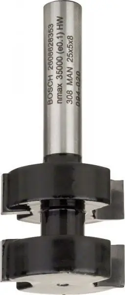 Freza Bosch 2608628353, karbid, Ø25 mm, bosht 8 mm