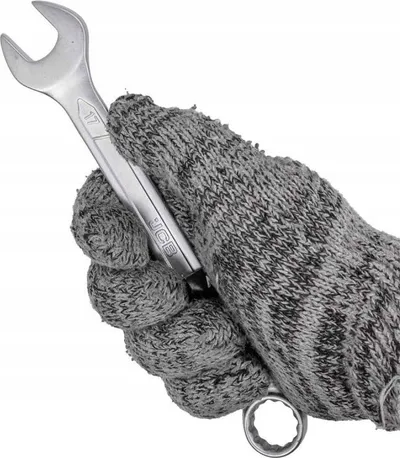 Çelës kombinues JCB Open-End Ring, 17mm, çelik Cr-V - 2