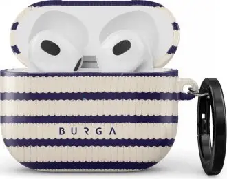 Mbulesë mbrojtëse Burga për AirPods 3, model Old Money, e shumëngjyrshme