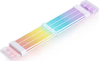 Kabllo ndriçimi ARGB për GPU Jonsbo, 3x 8 pin, 30 cm, e bardhë