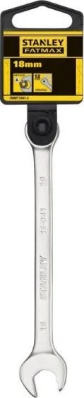 Çelës kombinues Stanley FatMax Anti Slip, 18mm, çelik krom vanadium - 1