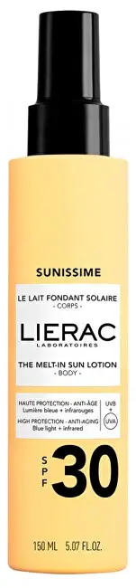 Losion mbrojtës ndaj diellit Lierac SPF 30 Sunissime (The Melt-In Sun Lotion), 150 ml