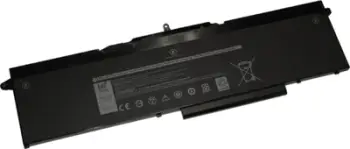Bateri laptopi BTI 1FXDH, 97Wh, 6 cell, e zezë