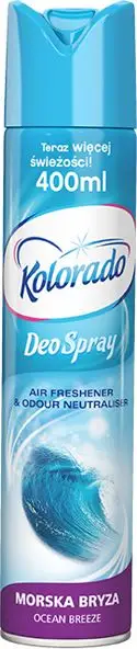 Freskues ajri sprej Kolorado Sea Breeze, 400ml, aromë deti