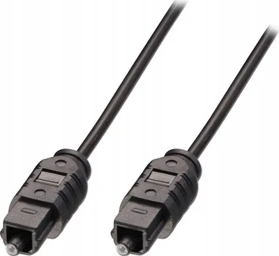 Kabllo optike Lindy TosLink SPDIF, 20m, digjitale, e zezë - 1