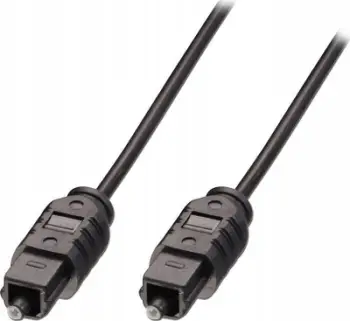 Kabllo optike Lindy TosLink SPDIF, 20m, digjitale, e zezë
