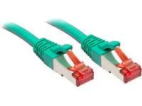 Kabllo patchcord Lindy (47747), 2 x RJ-45, S/FTP, kat.6, 1 m, e gjelbër - 1