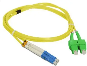 Kabllo patch fibër optike Alantec SM, SC/APC në LC, duplex, 9/125 OS2, 5m