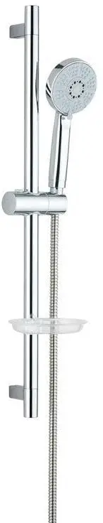 Set dushi Domoletti SHOWER SET DX7231-901HYC, kolonë dushi me mbajtëse dushi, inox