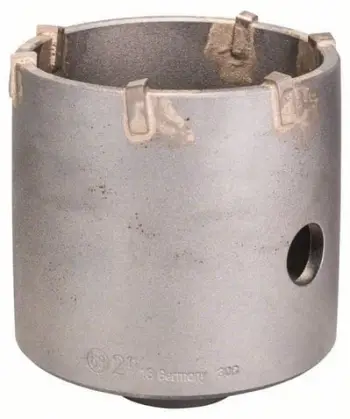 Frezë cilindrike Bosch SDS Plus-9 CoreCutter, për beton dhe muraturë, karbid rezistent, gri