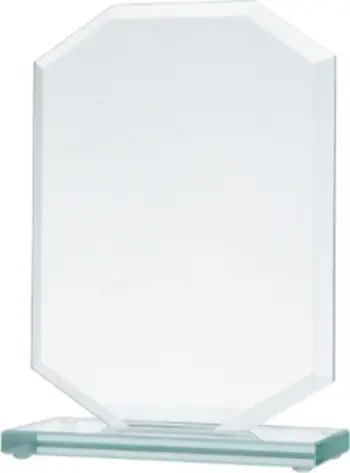 Kupë trofe Victoria Sport Glass, xham transparent, 23cm, transparente