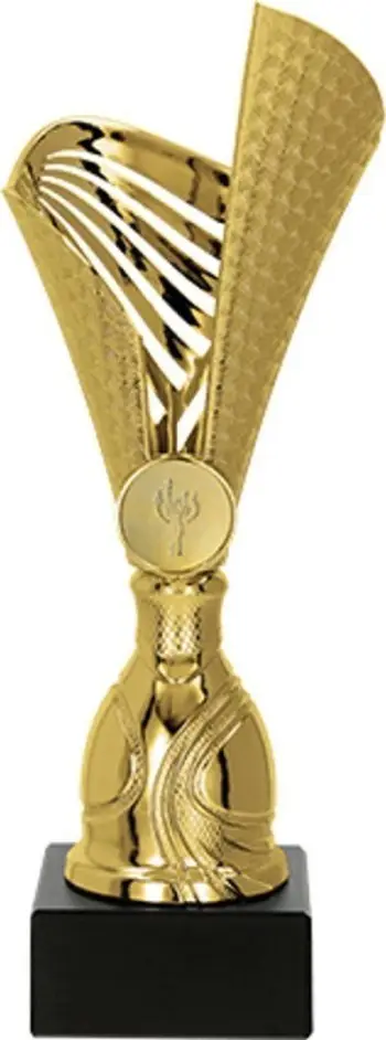 Kupë trofe Victoria Sport Plastic Trophy, 21cm, plastike, ngjyrë ari