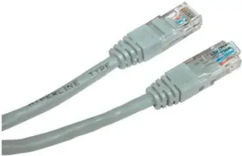 Kabllo patchcord Logo, Cat.5e, UTP, 5 m, e hirtë