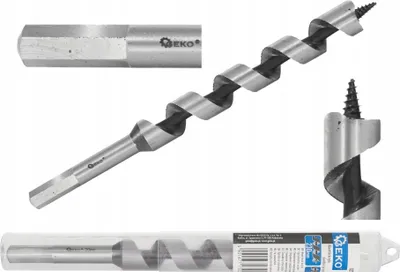Freza për dru Wood Drill Auger 22x230mm, diametër 22mm - 1