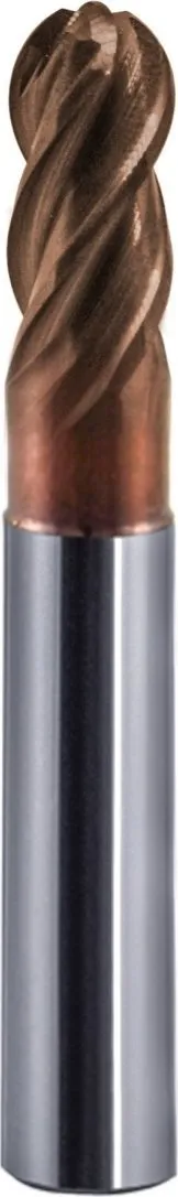 Freza karbidi FANAR Mastermill B440N, diametër 8mm, R4.0 Z4, VHM TS - 1