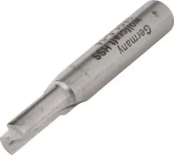Frezë drejtë Wolfcraft 3801000 HSS, 5 x 14 mm, bosht 6 mm