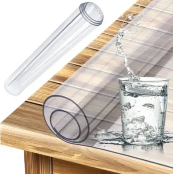 Mbulesë mbrojtëse tavoline RUHHY, 120x60cm, polikarbonat transparent