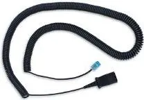 Kabllo për kufje Plantronics U10P Polaris, 4 m, e zezë - 1