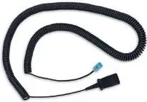 Kabllo për kufje Plantronics U10P Polaris, 4 m, e zezë