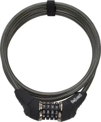 Kabllo për kyçjen e biçikletës OnGuard Akita X-SERIES 8042, 10mm, 185cm