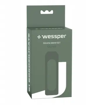 Mbulesë silikoni Wessper WE260, 0.5L, për shishe qelqi, ngjyrë ulliri