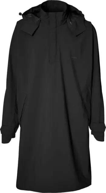 Xhaketë çiklizmi Basil Mosse Unisex, e papërshkueshme nga uji, 100% poliester, e zezë