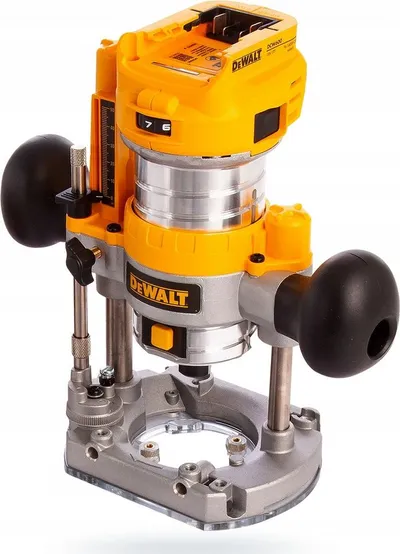 Frezë druri pa kabllo Dewalt DCW604N, 18V, motor brushless, e verdhë - 4