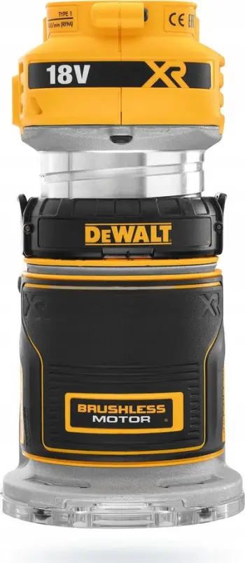 Frezë druri pa kabllo Dewalt DCW604N, 18V, motor brushless, e verdhë