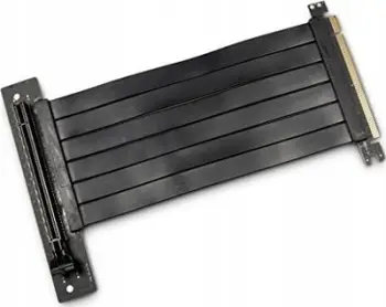 Kabllo riser PCIe Inter-Tech RC-01, 3.0 x16, 200mm, e zezë