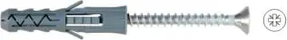 Set dyylla me vida KRX, 8x40 mm, 4.0x40 mm, 100 copë