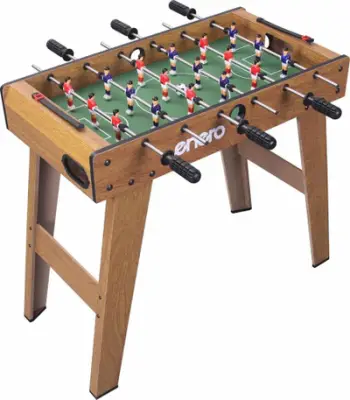Tavolinë futboli miu Rival Solid, profesionale, MDF, këmbë metalike, shumëngjyrëshe