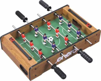 Tavolinë futbolli Foosball Rival Solid, MDF i laminuar, këmbë metalike të rregullueshme