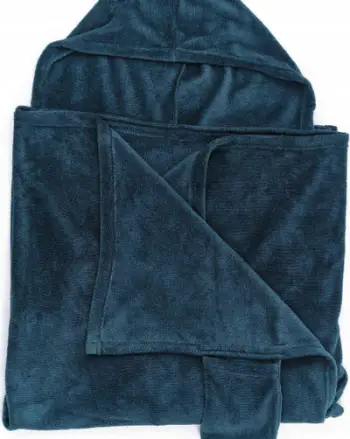 Mbulesë me kapuç Very Soft Hooded Throw, 115 x 165 cm, poliester, gri