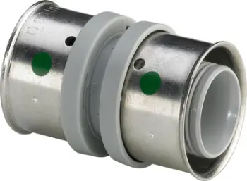 Kuplung drejt Viega Smartpress PPSU 4715, 20mm, prizë shtypëse, i zi