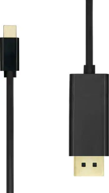Kabllo ProXtend USB-C - DisplayPort, 0.5 m, e zezë