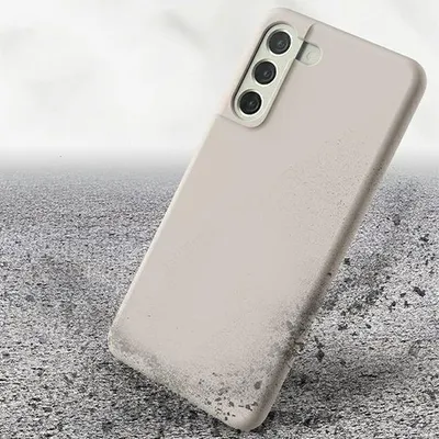 Kuti telefoni Mercury Goospery Silicone, 3 kamera vertikale, ekran me vrimë qendrore, gri e çelët - 2
