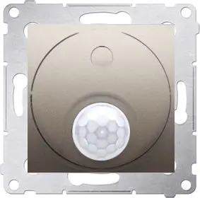 Çelës me sensor lëvizjeje Kontakt Simon 54 DCR10P.01/44, 230V, montim në mur, ngjyrë ari mat
